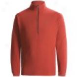 Waderwick Heavyweight Zip Neck Top - Long Sleeve (for Men Women)