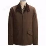 Waterville Microfiber Jacket With Moleskin Trim - Insulated (for Men)