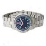 Wenger Swiss Soldierly Watch Petrol Blue Face Watch (for Men)