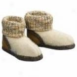 Wesenjak Slipper Booties With Cuff -  Boiled Wool (for Kids)