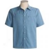 White Siera Sportswear Kalbarri Shirt - Short Sleeve (for Men)