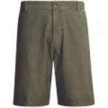 White Sierra Sportswear Slider Shorts (for Men)