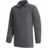 Wickers Long Underwear Top - Expedition Weight Ape Zip, Long-winded Sleeve (for Tall Men)