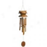 Woodstock Percussions Slender Bamboo Biddhouse Wind Chime