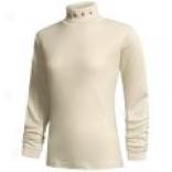 Woolrich Embrodered Turtleneck - Long Sleeve (for Women)