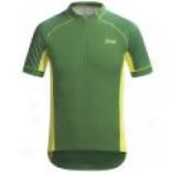 Zoof Sports Cyclefit Zip Neck Jersey - Short Sleeve (for Men)