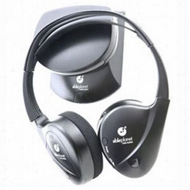 Able Planet Sound Clarity Infrared Wireless Headphones With Dual Origin Transmitter