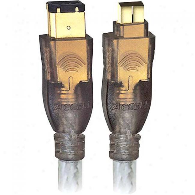 Accell Firewire God Series Cable (6-pin/4-pin) 14'