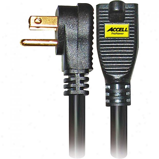 Acceil Propower Deyachable Iec Power Cord, 12 Foot