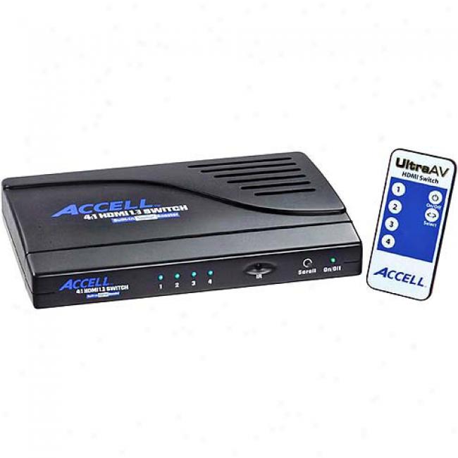 Accell Ultraav 4 X 1 Hdmi 1.3 A/v Switch