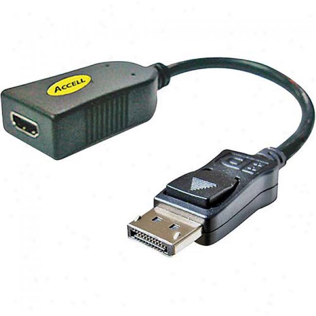 Accell Ultraav Displayport To Hdmi-a Adapter Cable