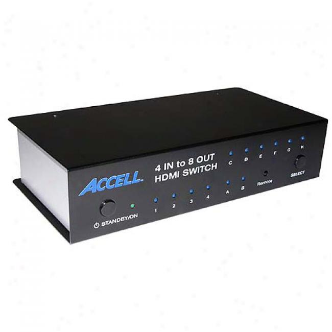 Accell Ultraav Hdmi 4 X 8 Switch