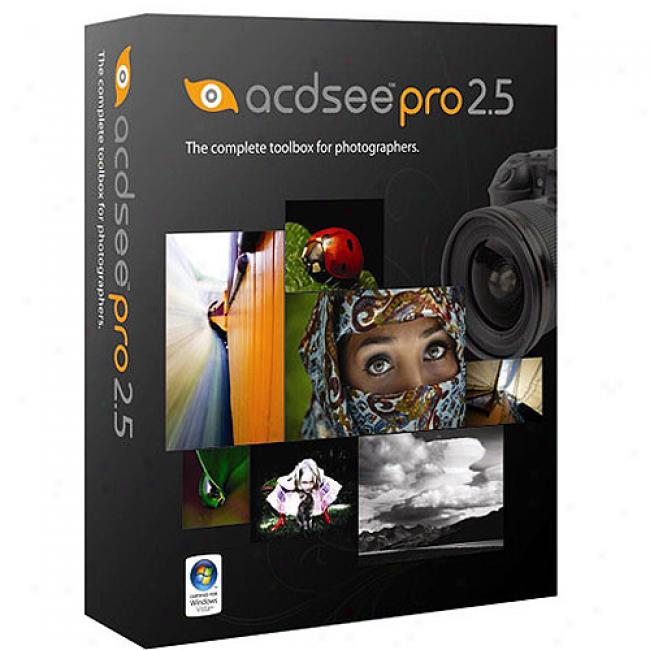 Acdsee Pro 2.5 Photo Digital Asset Management Software, Acdpro2.5bx-en (pc)