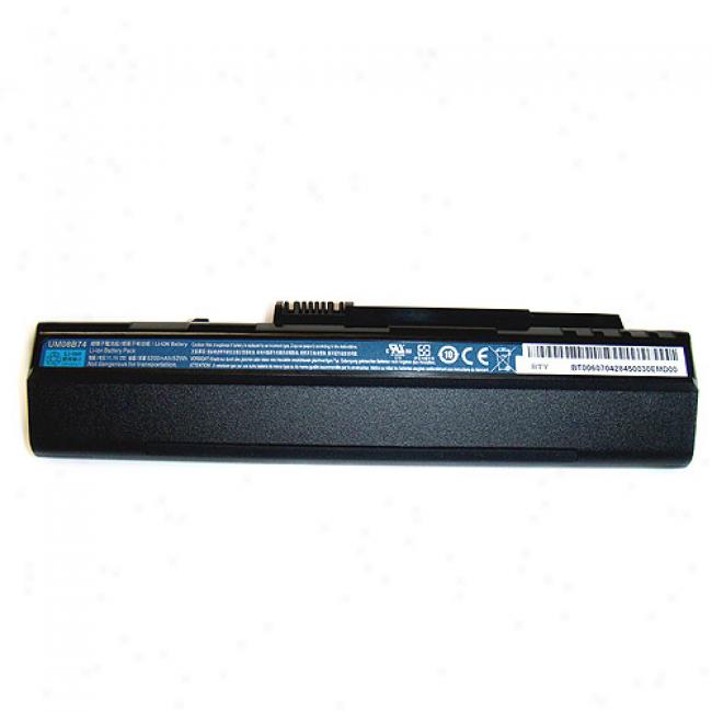 Acer Aspire One Mini-notebook 6-cell Black Battery