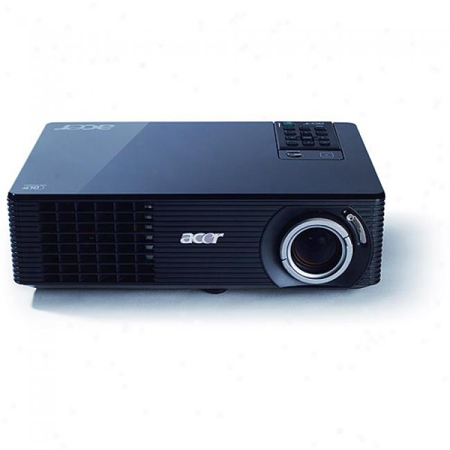 Acer Multipurpose Projector, 2400 Ansi Lumens, X1260p