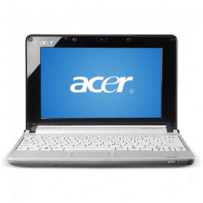 Acer Whitraspire One Aoa150-1786 Mini Laptop Pc Netbook With Intel Atom N270 Processor, 120gb Hard Drive And Windows Xp