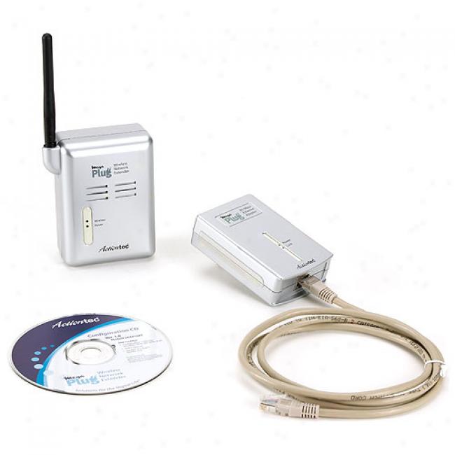 Action5ec Megaplug Powerline Wireleas Network Extender/ethernet Adapter Bundle, Hls0850001ke