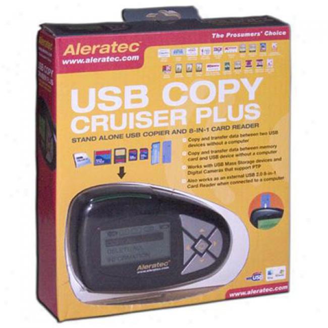 Aleratec 8-in-1 Copy Cruiser Plus & Card Reader