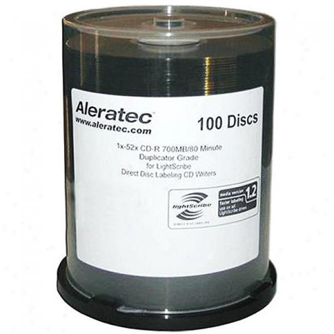 Aleratec Cd-r Lightscribe V1.2 Duplicator Grade 600-pack