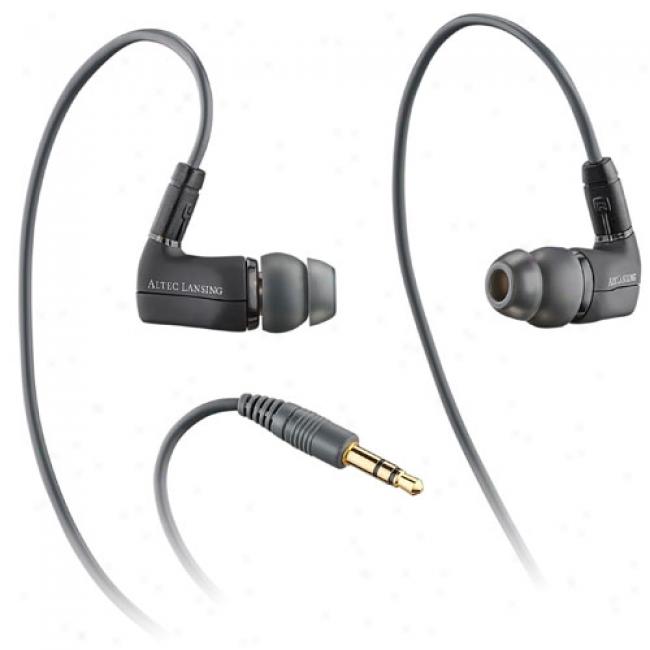 Altec Lansing Uhp336 Upgrader Series Snugfit In Ear Earphones