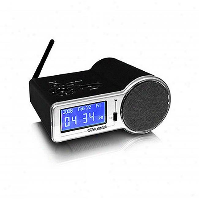 Aluratek Wifi Internet Radio W/ Alarm Clock