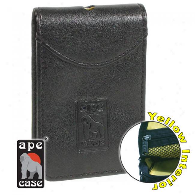 Ape Case Ac158 Sliim Digital Camera Case, Faux Leather
