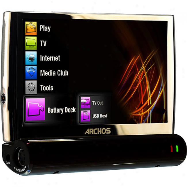 Archos Battery Docking Adapter For Archos 5 Or Archos g5 Internet Media Tablet