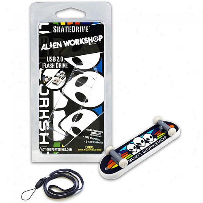 Asd 2gb Alien Workshop Spectrum Skatedrive Usb Flash Drive