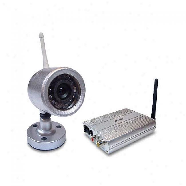 Astak Cm-812t Night Apparition Weatherproof Wireless Color Security Camera, Cm-812t
