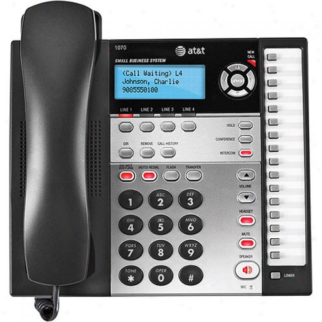 At&t 1070 Four-line Speakerphone W/ Caller Id Capability