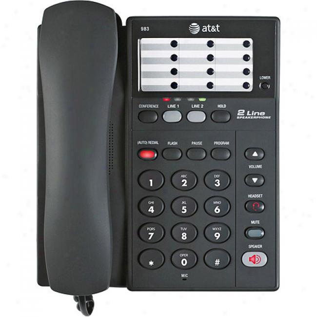 At&t 2-line Phone With Speakerphone