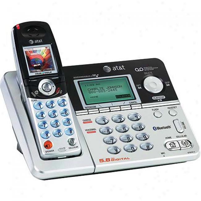At&t 5.8 Bluetooth Phone With Caller Id And Answering System