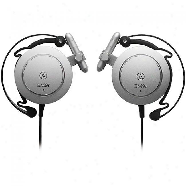 Audio Technica Lightweight Aluminum Clip-on Headphones