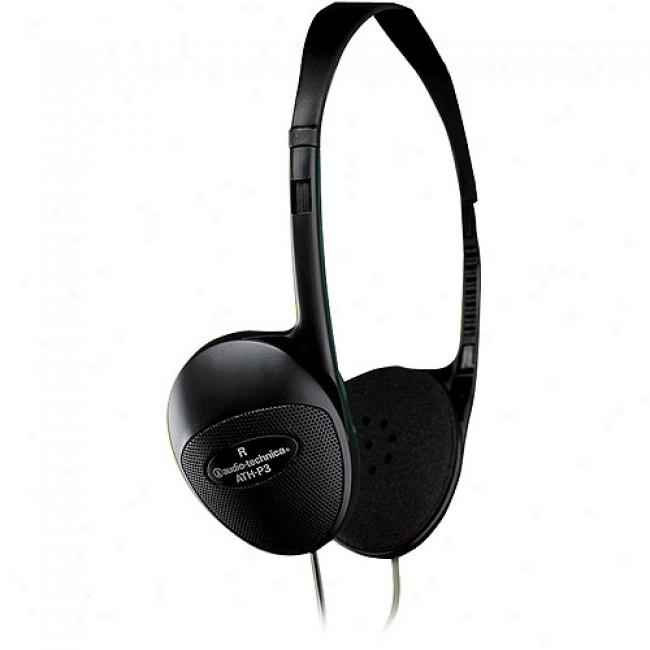 Audio Technica Lightweight Open-back Dynamic Headphones With Enhanced Bass