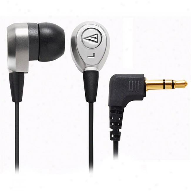 Audio Technica Quietpoint Passive Noise Reducing Earphones - White