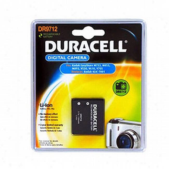 Battery Biz Duracell Digital Camera Battery For Kodak V550 V570, V610, Klic-7001