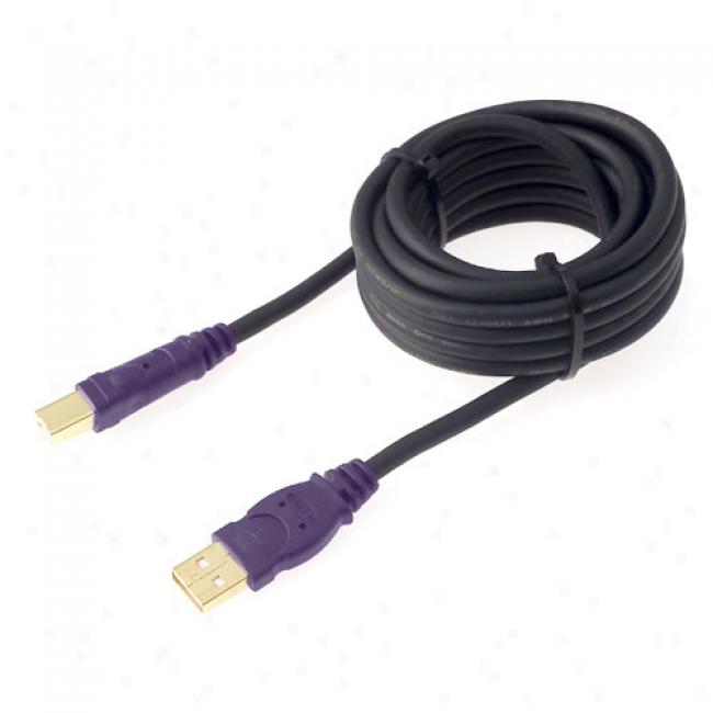 Belkin 10' Gold-plated Usb Printer Cable