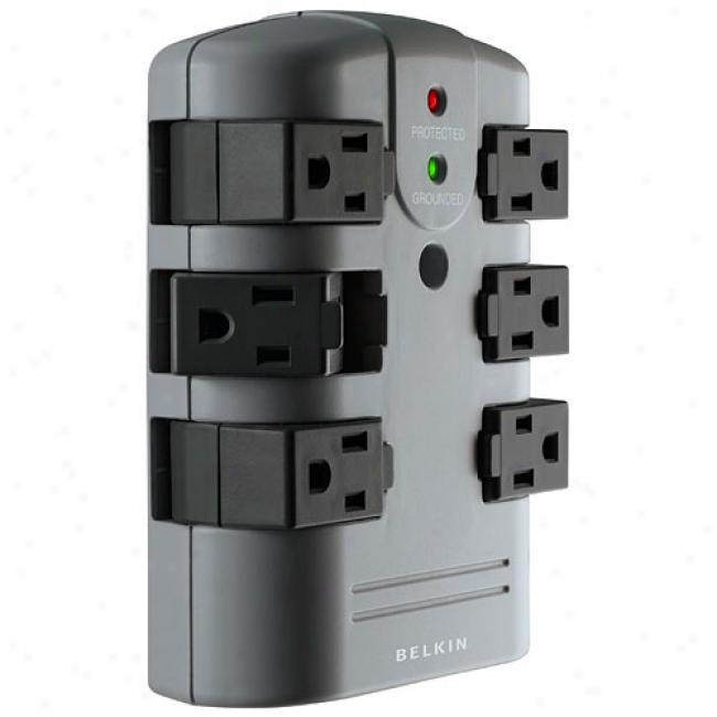 Belkin 6-outlet Pivot-plug Surge Protectro