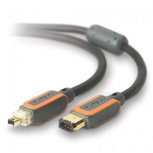 Belkin Digital Camcorder Firewire 4-to-4-pin Cable, Av22002-12