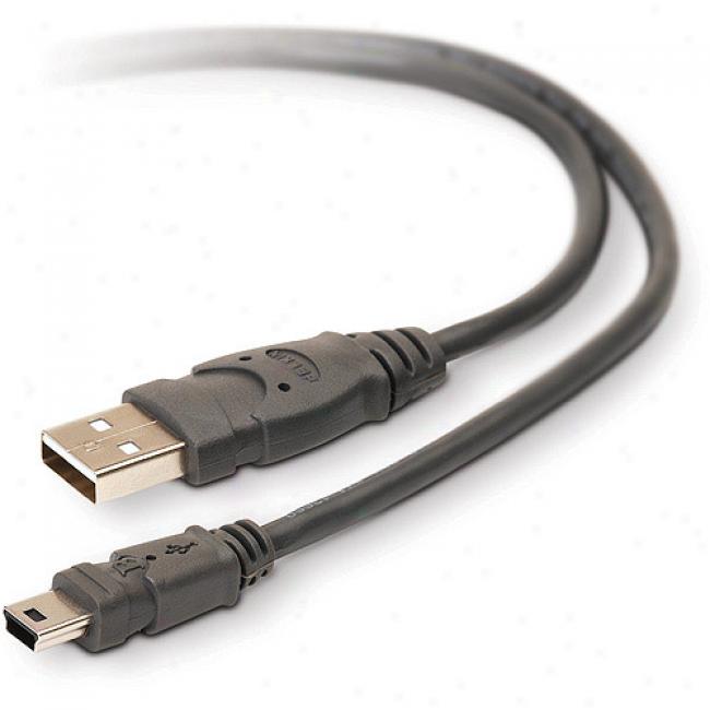 Belkin Usb 2.0 5-pin Mini-b Cable, 6'