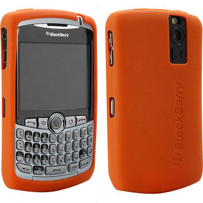 Blackberry Rubber Skin Case For 8300 Series - Orange