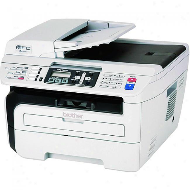 Brother Mfc7440n Laser Network Multifunction Center With Printing, Copying, Scanning And Faxing