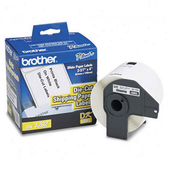 Brother - Shipping Labels Fo5 The Ql500/55, 300 Labels
