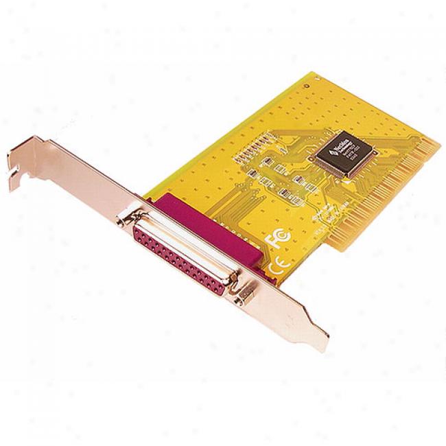 Canles Unlimited - 1 Port Db25 Parallel Pci Ecp/epp/spp Port I/o Card