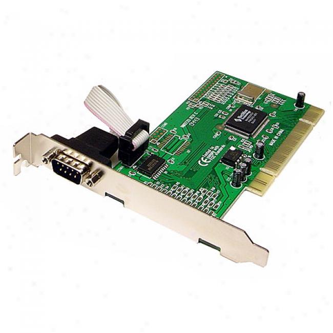 Cables Unlimited - 1 Port Db9 Serial Neos 9820 Chipset Pci I/o Card