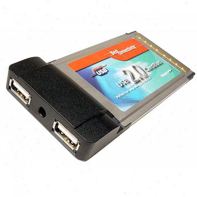 Cables Unlimited - 2 Demeanor Usb 2.0 Cardbus Card Nec Chipset