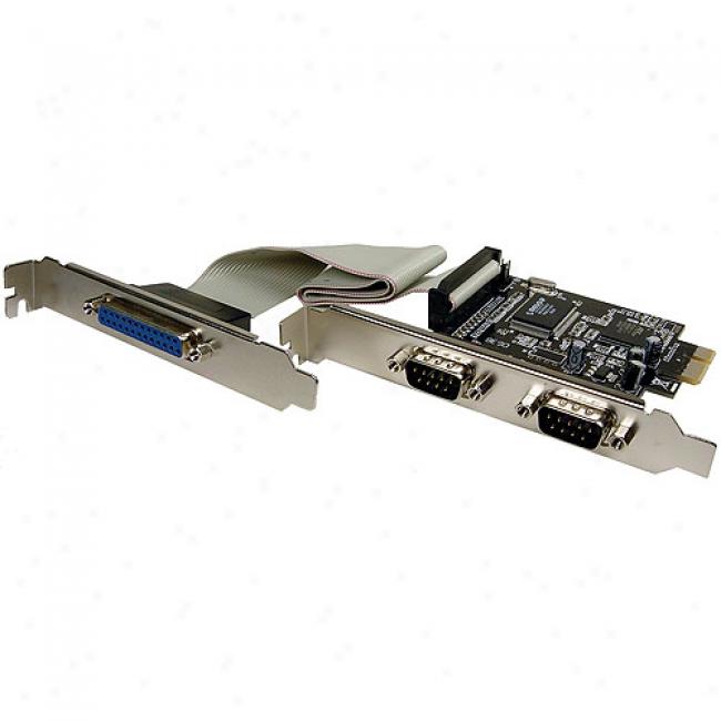 Cables Unlimted - 2 Serial And 1 Like Port Pci Express Card