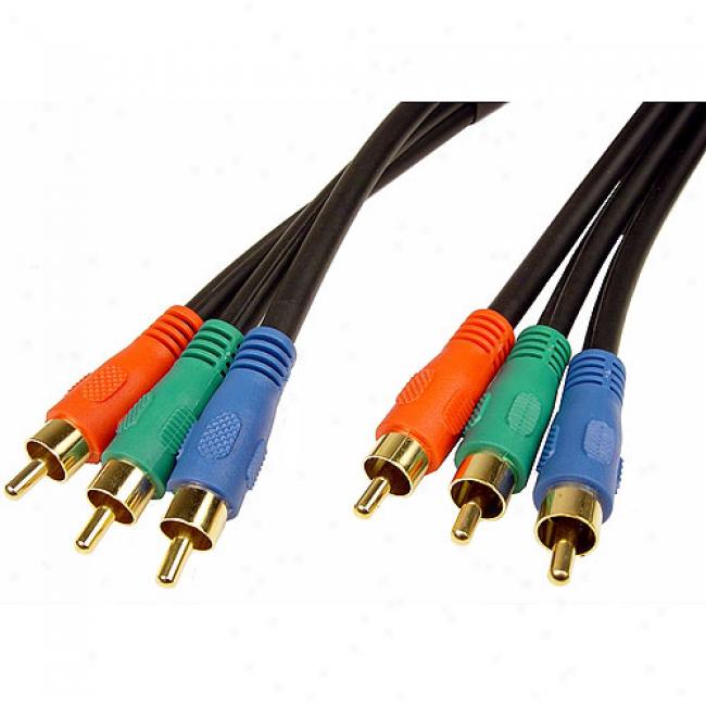 Cables Unlimited 3 Rca To 3 Rca Male To Male Component Video Cable - 12 Feey