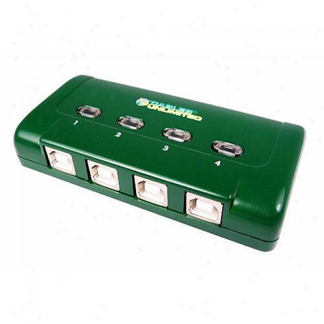 Cables Unlimited 4-to-1 Usb 2.0 Automatic Switchbox