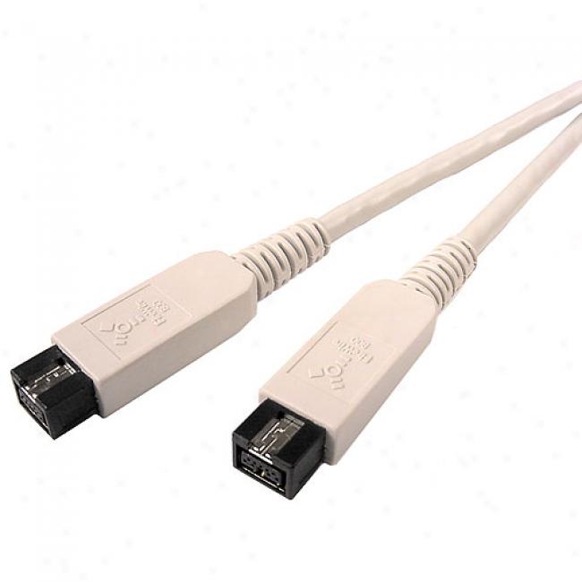 Cables Unlimited - 6' 9Fasten To 9pin 1394b Firewire 800 Cable